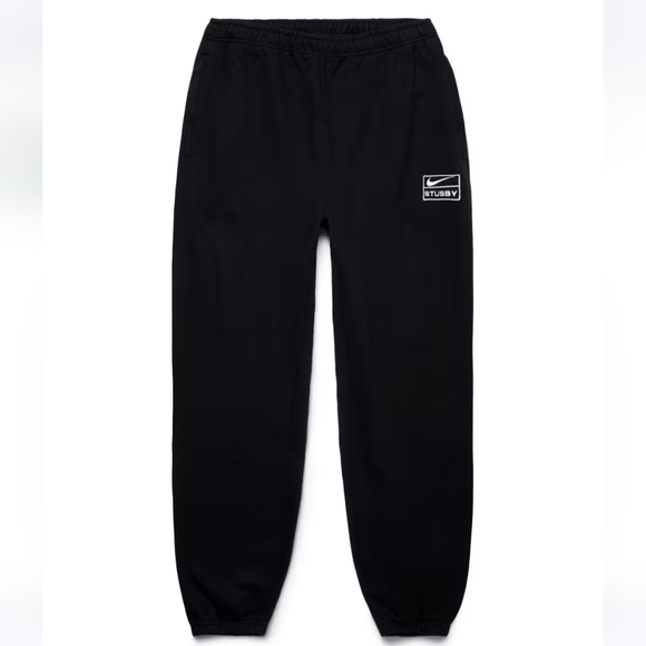 Nike x Stüssy Wash Fleece Sweatpants - black